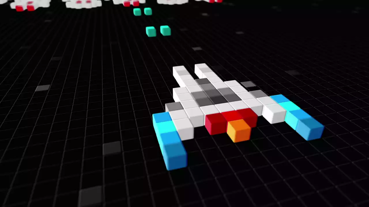 Retro Game Shoot 'em up